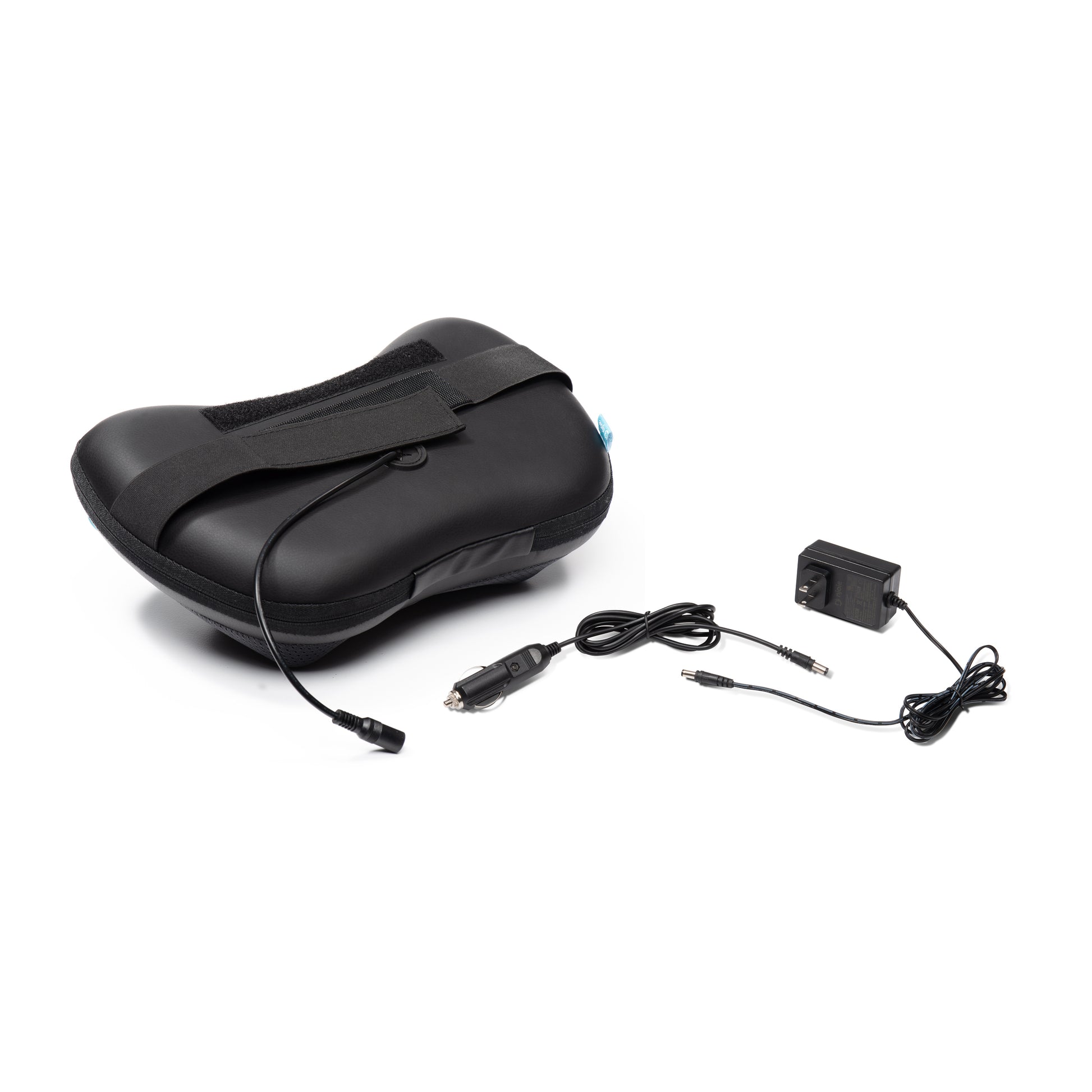 massage pillow with wall and car auxiliary charger