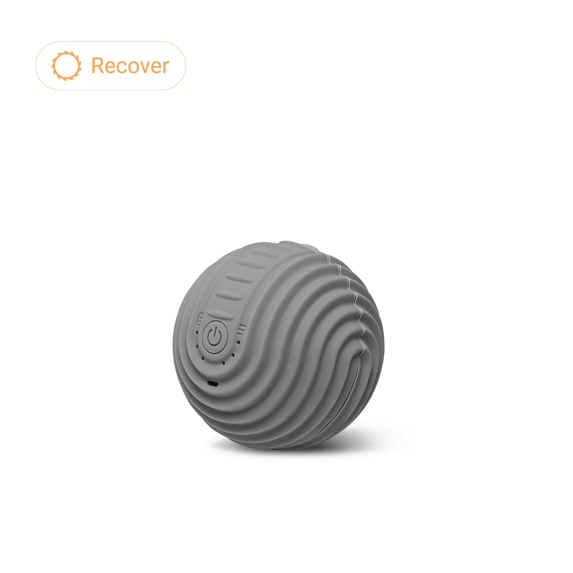 Electro, the gray vibrating massage ball