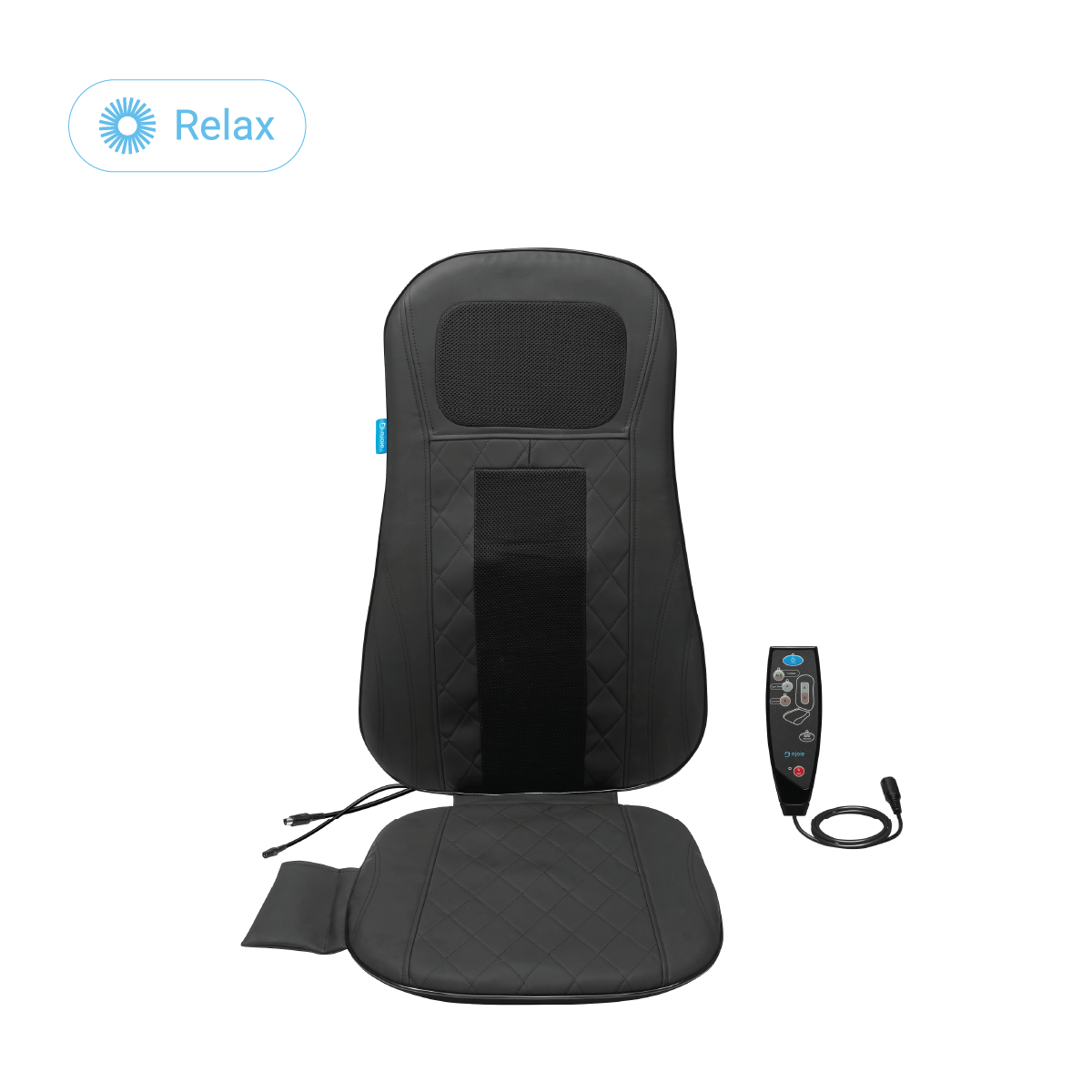 heated seat massager with remote