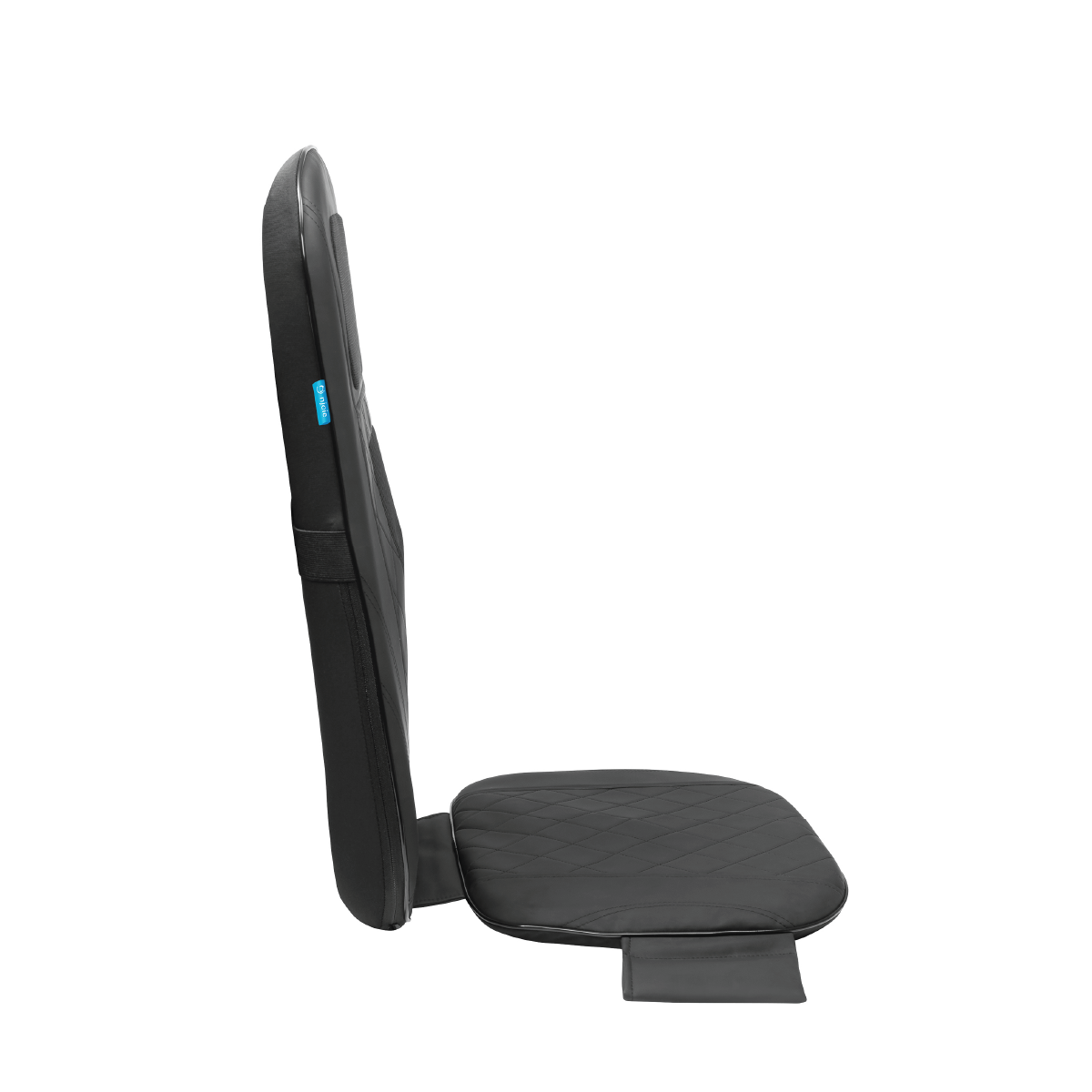 side view of heated seat massager